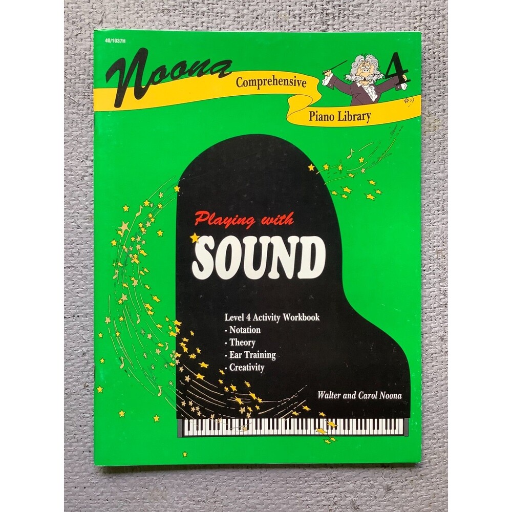 Noona Comprehensive Piano Library 4 Playing With Sound - Piano Lessons Excellent